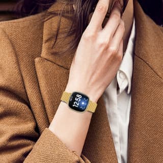 Klockarmband i rostfritt stål Guld