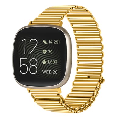 Klockarmband i rostfritt stål Guld