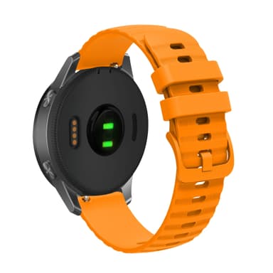 Klockarmband silikon Orange 20 mm