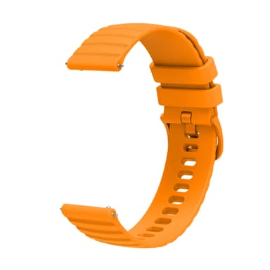 Klockarmband silikon Orange 20 mm