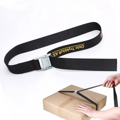 Spännband 4-pack Svart
