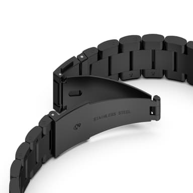 Garmin Move Trend klockband med tre stålbälten Svart