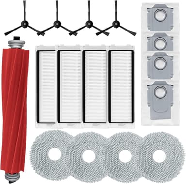 Tillbehör för dammsugare Roborock P10 / Q Revo 17 delar model 2