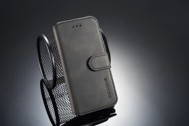 iPhone 7/8 mobilfodral PU-läder Svart