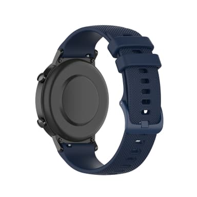 Klockarmband silikon Blå 20 mm