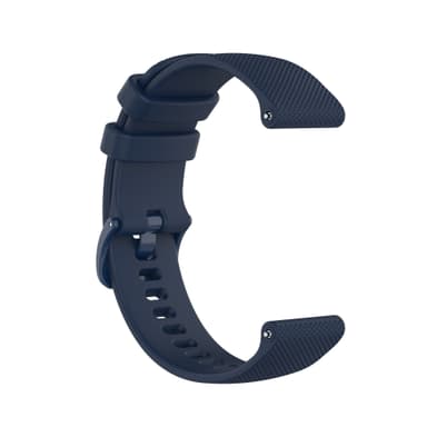 Klockarmband silikon Blå 20 mm