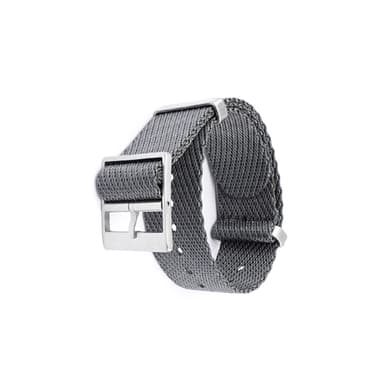 Nylon klockarmband för Tudor Heritage Black Bay Grå S
