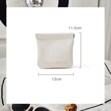 2-pack PU bärbar förvaringsväska med stor kapacitet för kosmetiska toa