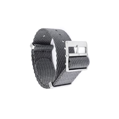 Nylon klockarmband för Tudor Heritage Black Bay Grå S
