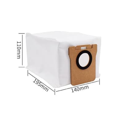 Dammsugarpåsar Dreame L10S Ultra/S10 Pro/Xiaomi Omni Robot Vacuum Mop