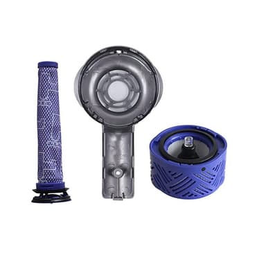 Dyson V6 Dammsugartillbehörssats: Motorbakstycke, För- och Efterfilter