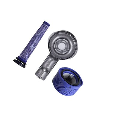 Dyson V6 Dammsugartillbehörssats: Motorbakstycke, För- och Efterfilter