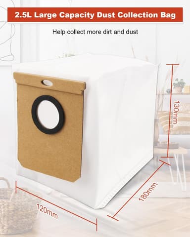Dammpåsar för Conga Home 10000, 8090 Ultra, 9090 AI 10-pack