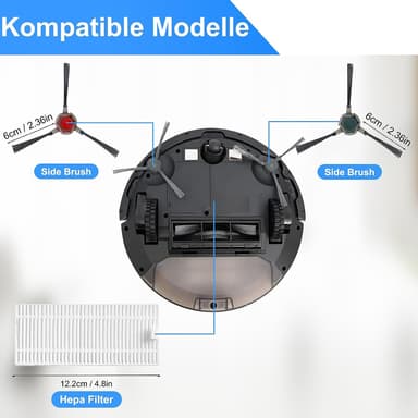 Tillbehör robotdammsugare till Airrobo P20