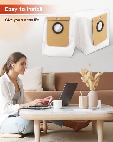 Ersättningsdammpåse för Conga Home 10000, 8090 Ultra, 9090 AI 10-pack