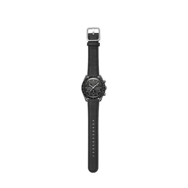 Klockarmband kompatibel med Omega x Swatch MoonSwatch 20mm Silverspänn