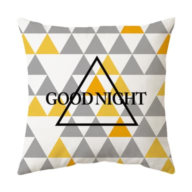 4-pack dekorativa geometriska kuddfodral Flerfärgad 50 x 50 cm