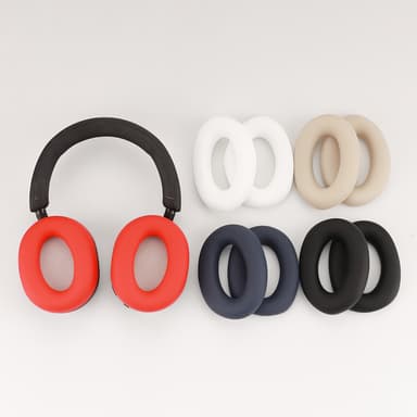 Hörselkuddar i silikon till Sony WH-1000XM 5 Svart