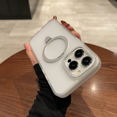 Magnetiskt telefonfodral med osynligt stativ som är kompatibelt med Ma