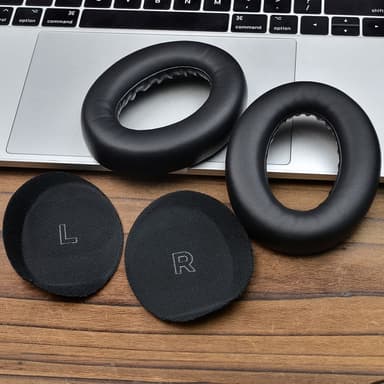 Öronkuddar till Bose QuietComfort Ultra Svart