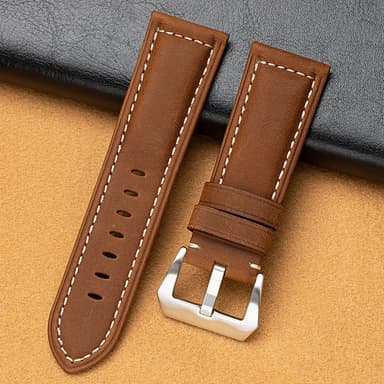 Byte av klockarmband till Panerai Luminor Brun 26 cm