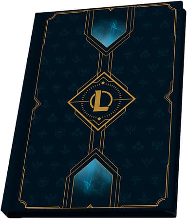 ABYStyle League Of Legends set med glass, nål & anteckningsbok