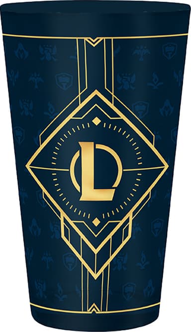 ABYStyle League Of Legends set med glass, nål & anteckningsbok