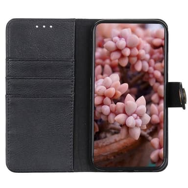 KHAZNEH Motorola Edge 30 Plånboksfodral - Svart