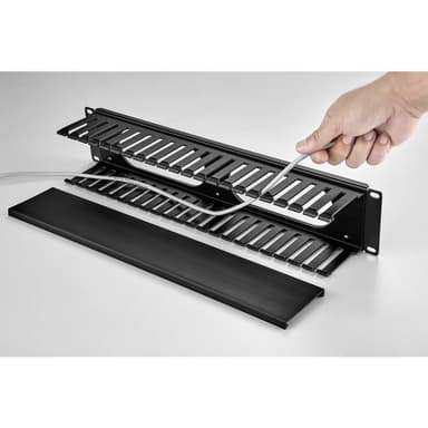 Renkforce RF-3429152 19 tum Nätverksskåp-kabelhållare 2