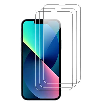 Skärmskydd iPhone 13/13 Pro härdat glas 3-pack