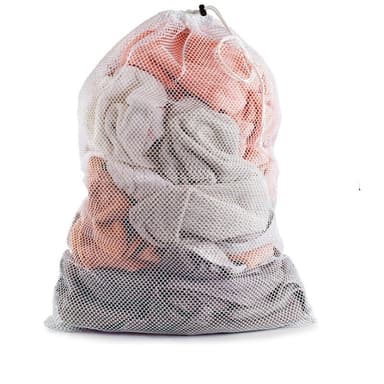 Stor tvättpåse 60x90 cm Vit 1-pack