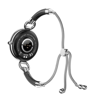 Elegant smartklocka med puls, stegräknare, kalorier, sportlägen, IP67
