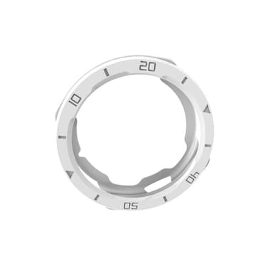 Fodral och skärmskydd till Samsung Galaxy Watch 4/5 40 mm Vit