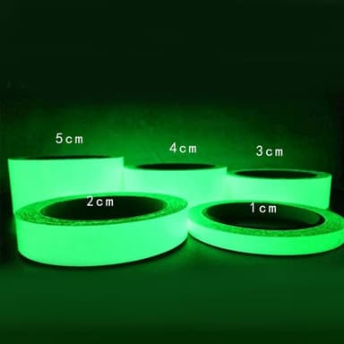 Självlysande fluoroscerande tejp - 10meter