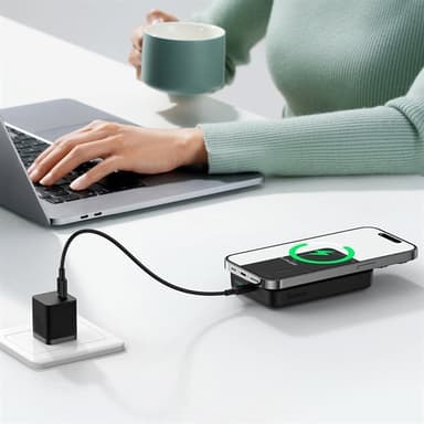 Powerbank 10000mAh 30W med magnetisk laddning