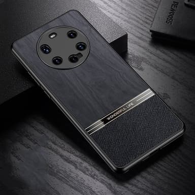 Stötsäkert mobilskal med trämotiv till Huawei Mate 40 Pro+