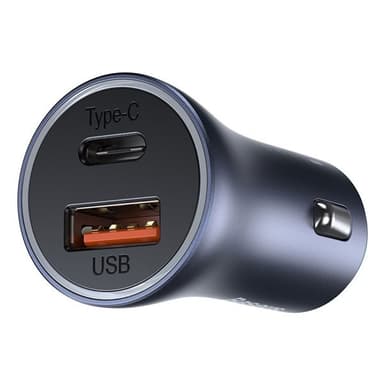 Baseus billaddare 1x USB 1x USB-C 40W