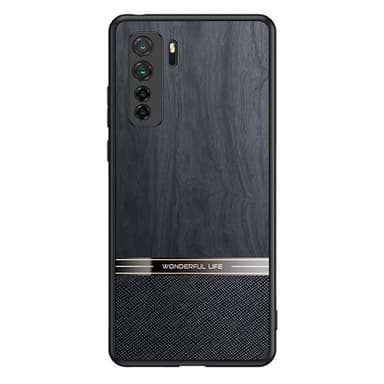 Stötsäkert mobilskal med trämotiv till Huawei nova 7 SE