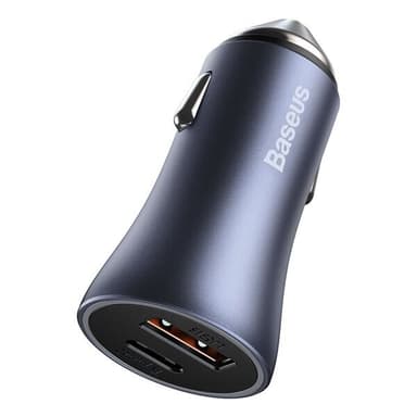 Baseus billaddare 1x USB 1x USB-C 40W