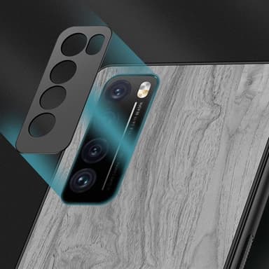 Stötsäkert mobilskal med trämotiv till Huawei nova 7 SE