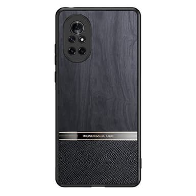 Stötsäkert mobilskal med trämotiv till Huawei nova 8 5G