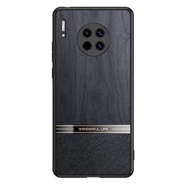 Stötsäkert mobilskal med trämotiv till Huawei Mate 30