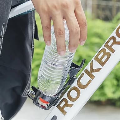 Flaskhållare till cykel med flexibel design