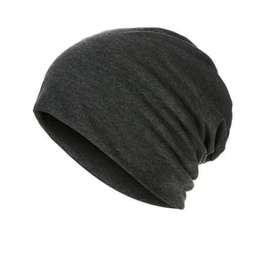 Beanie Mössa Mörk Grå