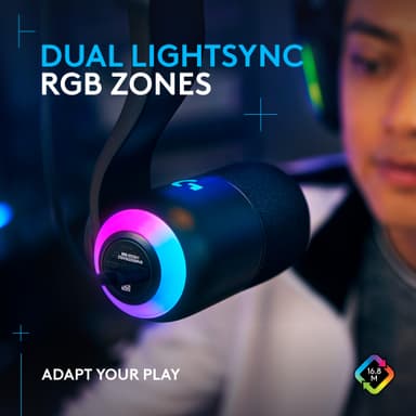 Logitech G YetiCaster GX mikrofon med arm (svart)