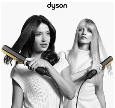 Dyson Airstrait plattång (Onyx/guld)