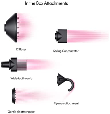 Dyson Supersonic hårtork (Onyx/guld)
