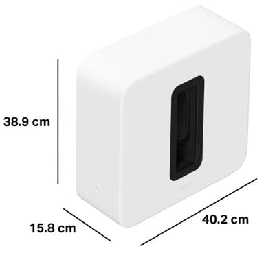 Sonos Sub 4 trådlös subwoofer (vit)