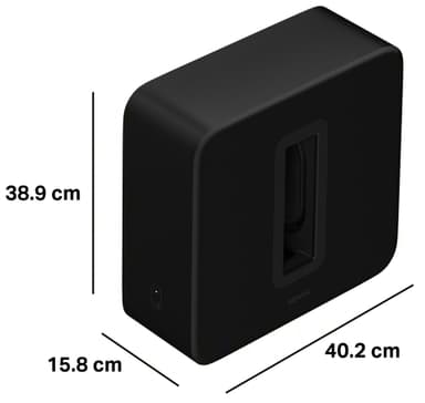 Sonos Sub 4 trådlös subwoofer (svart)