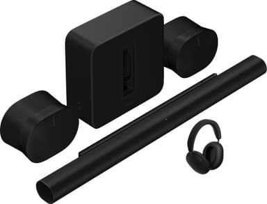 Sonos Sub 4 trådlös subwoofer (svart)